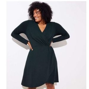 LOFT Wrap Dress, Size 16
